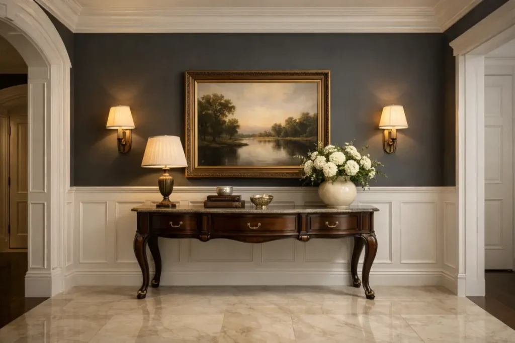 Home Entrance Decor Ideas
Add Architectural Interest with Molding and Paneling