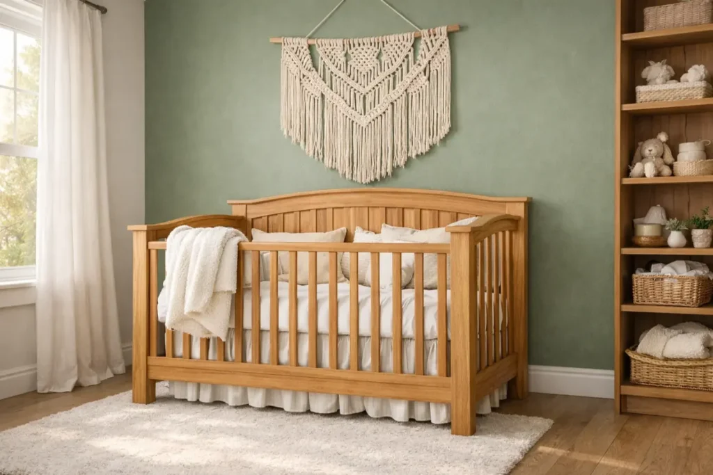Nursery Decor Ideas
Convertible Crib That Grows With Your Child
