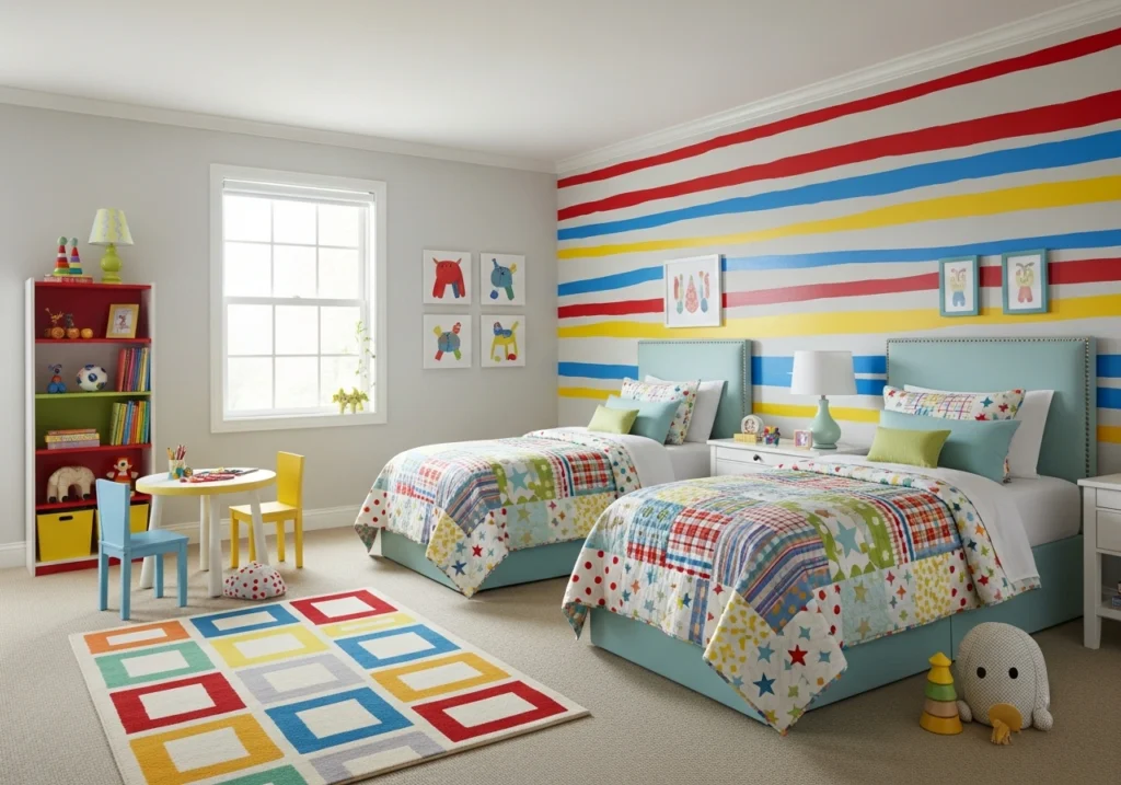Playful Bedroom Color Schemes for Kids Bedroom Color Schemes for Cozy, Stylish Retreat
