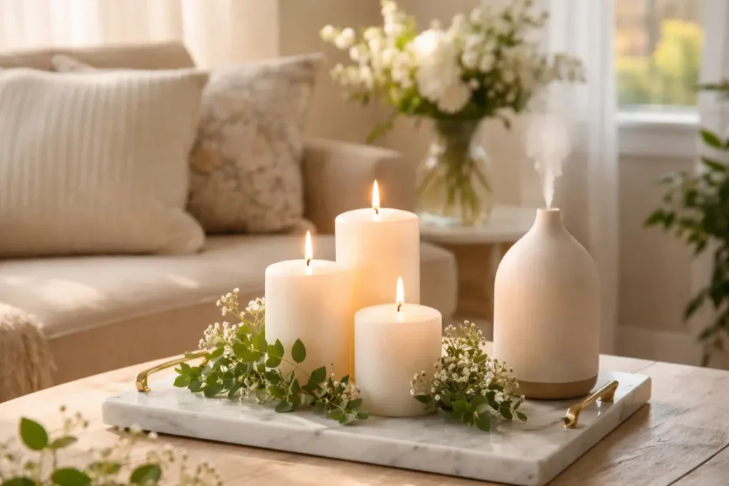 Spring Living Room Ideas
Incorporate Botanical and Garden-Inspired Scent