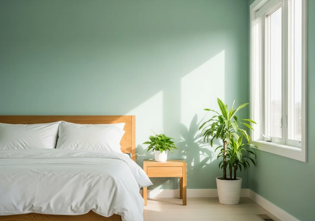 19. Relaxing Greens to Promote a Restful Night's Sleep Bedroom Color Schemes for Cozy, Stylish Retreat