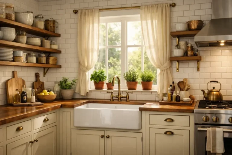 25 Charming Country Kitchen Backsplash Ideas You’ll Adore
