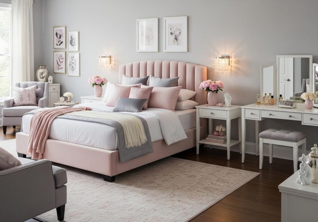 4. Elegant Feminine Bedroom for Grown Women Classy Bedroom Ideas
