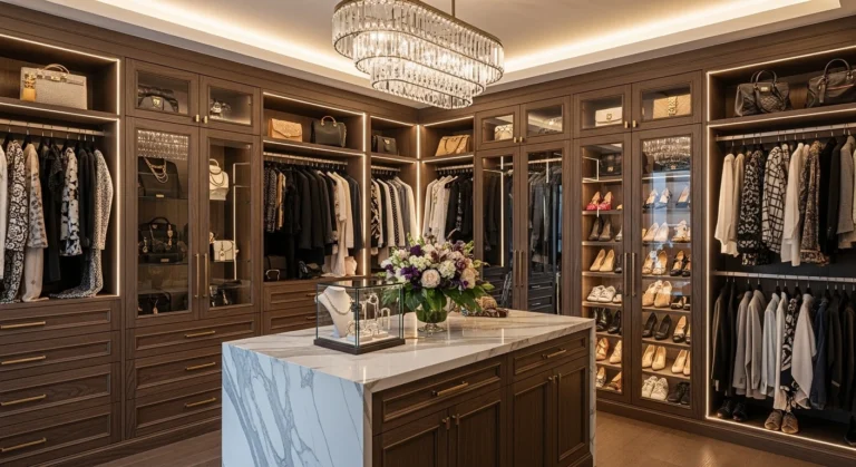 11 Custom Walk-In Closet Designs for Fashionistas