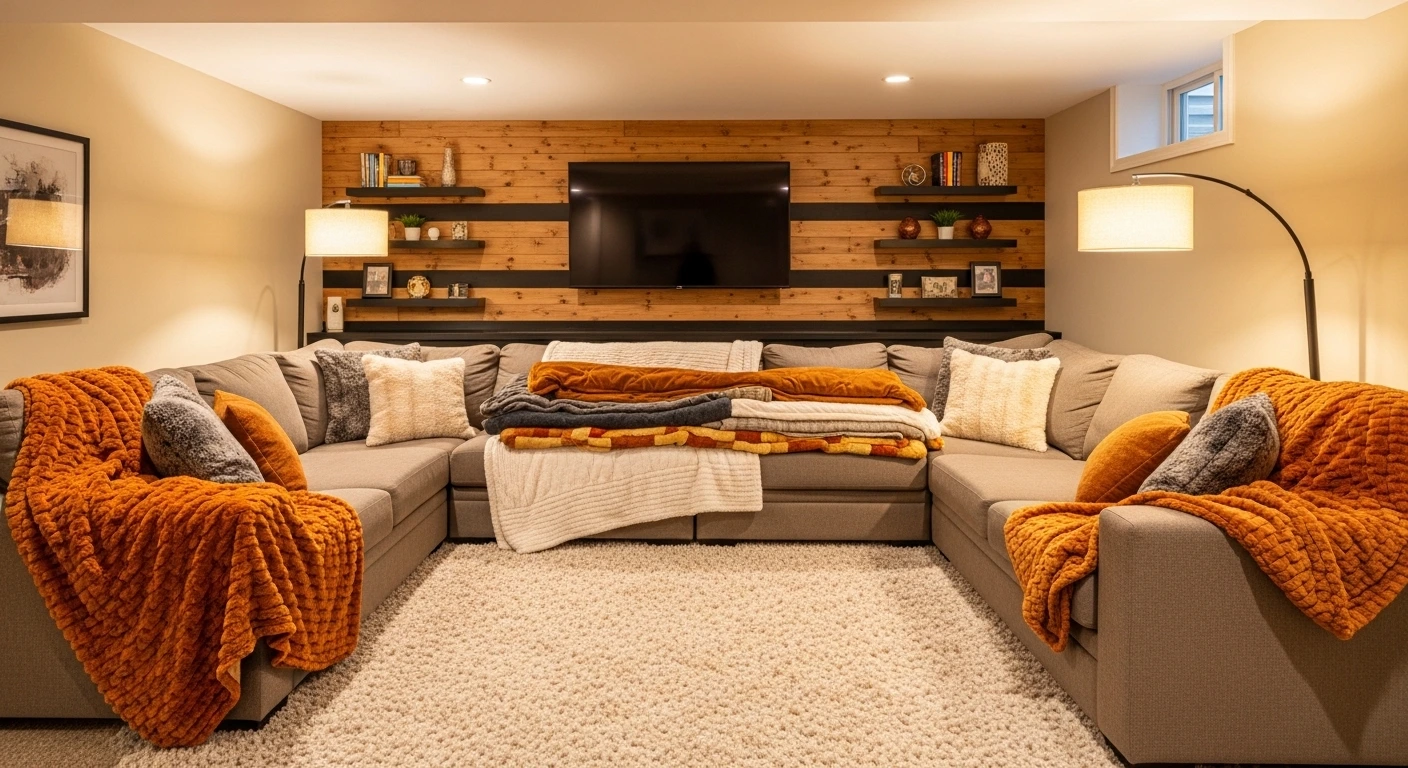 25 Cozy Basement Ideas for the Perfect Family Space