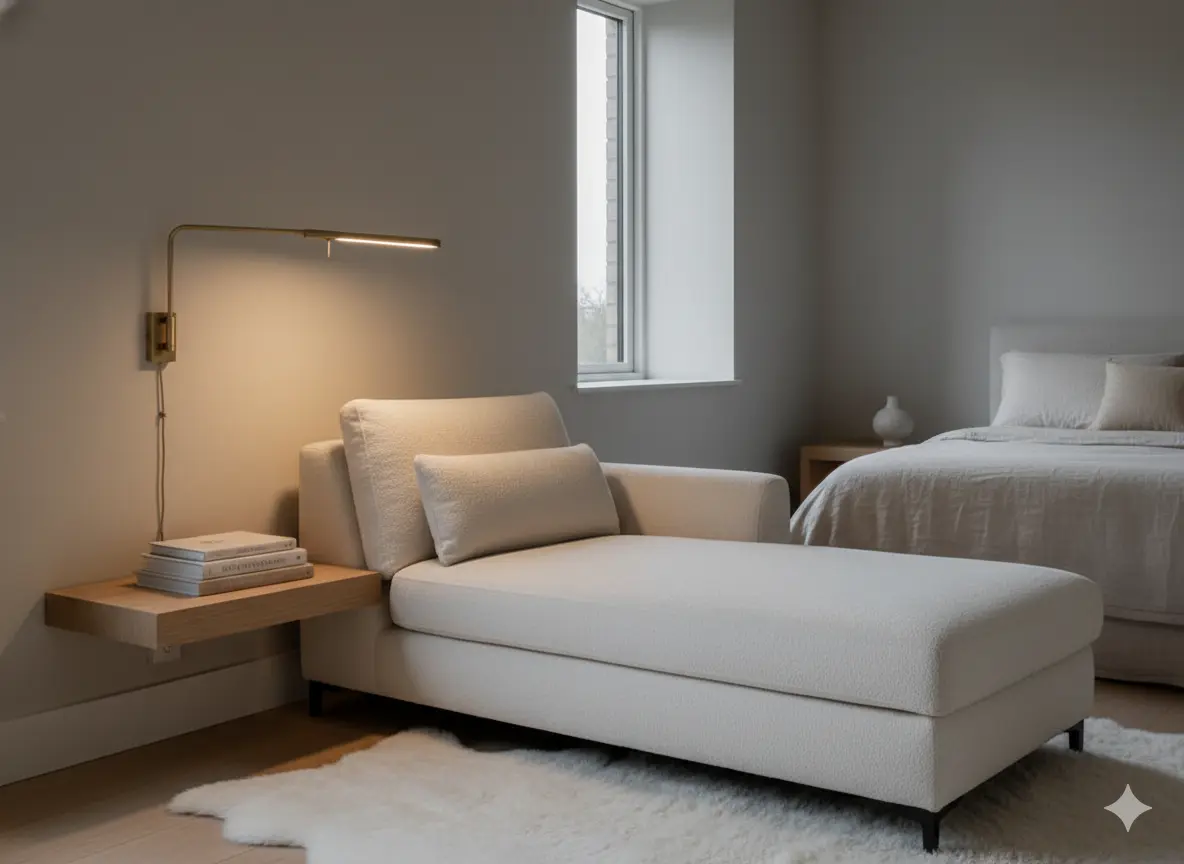 A Bedroom Reading Nook for Late-Night Pages