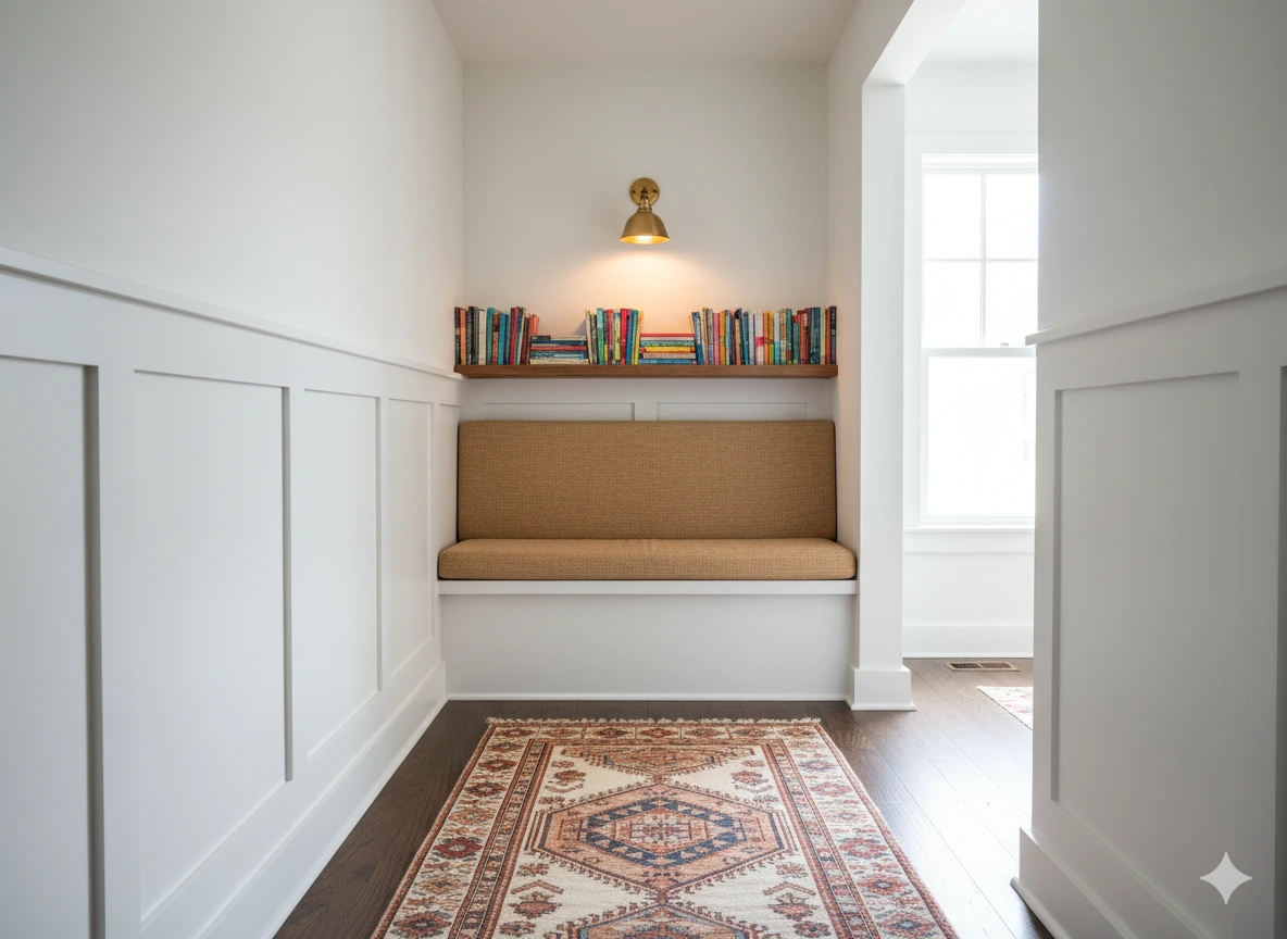 A Hallway Nook That Earns Its Place