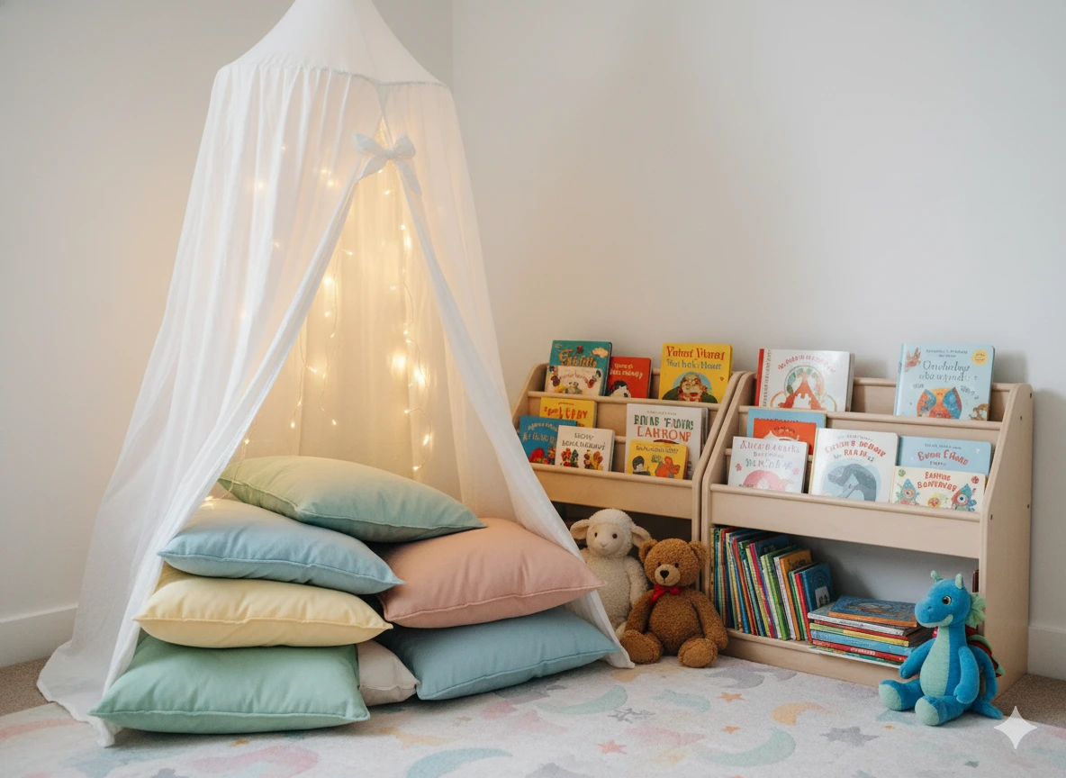 A Kids' Reading Nook That Builds Lifelong Habits