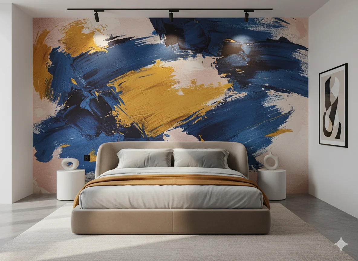 Abstract and Painterly Wallpaper