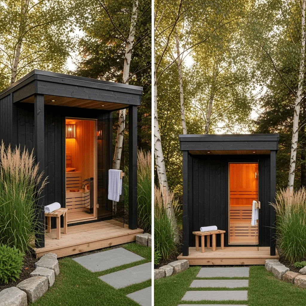 Build an Outdoor Home Sauna Aesthetic That Connects to Nature