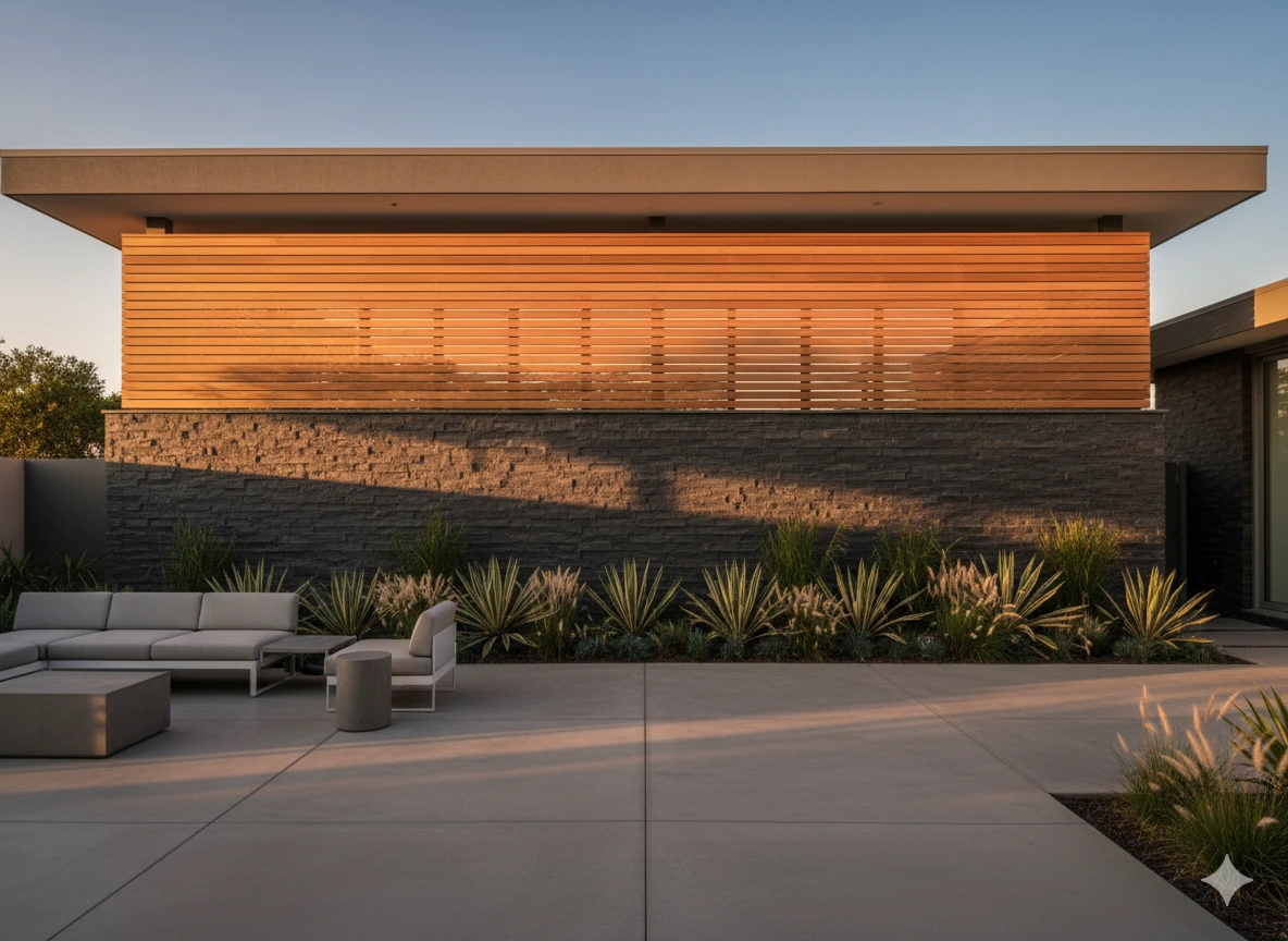 Combined Material Exterior Wall Design Ideas for a Sophisticated Look