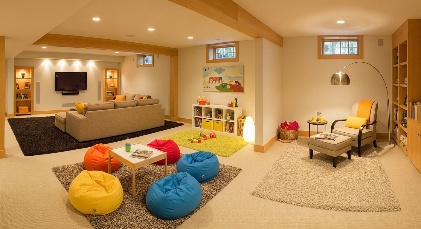 Create Functional Zones Throughout the Space