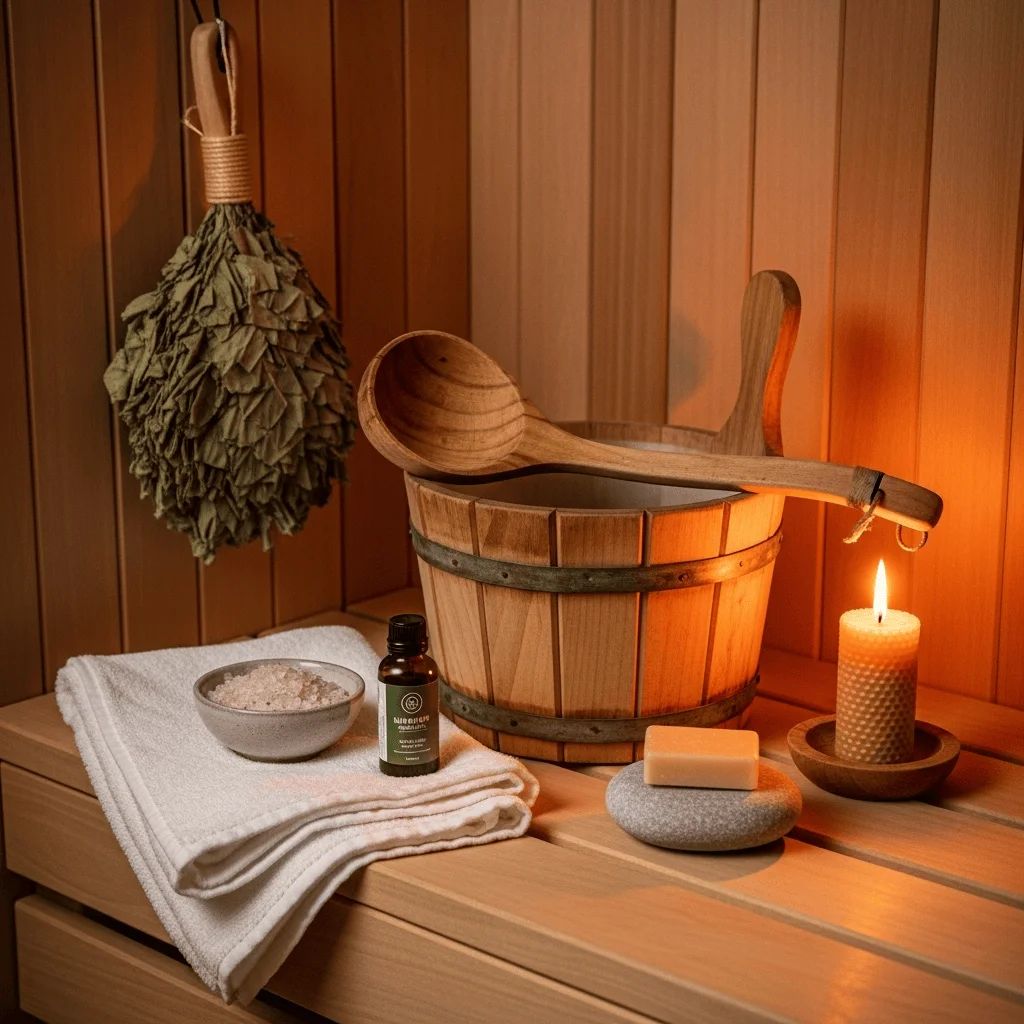 Curate Sauna Accessories That Complete the Home Spa Aesthetic