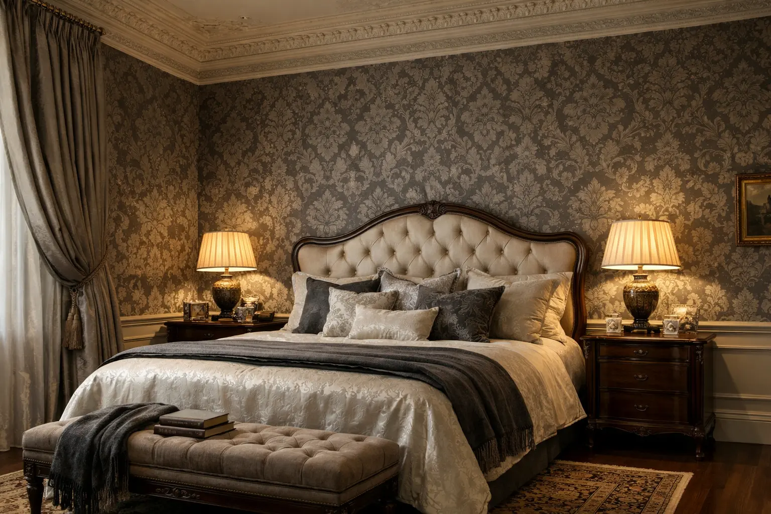 Damask Wallpaper