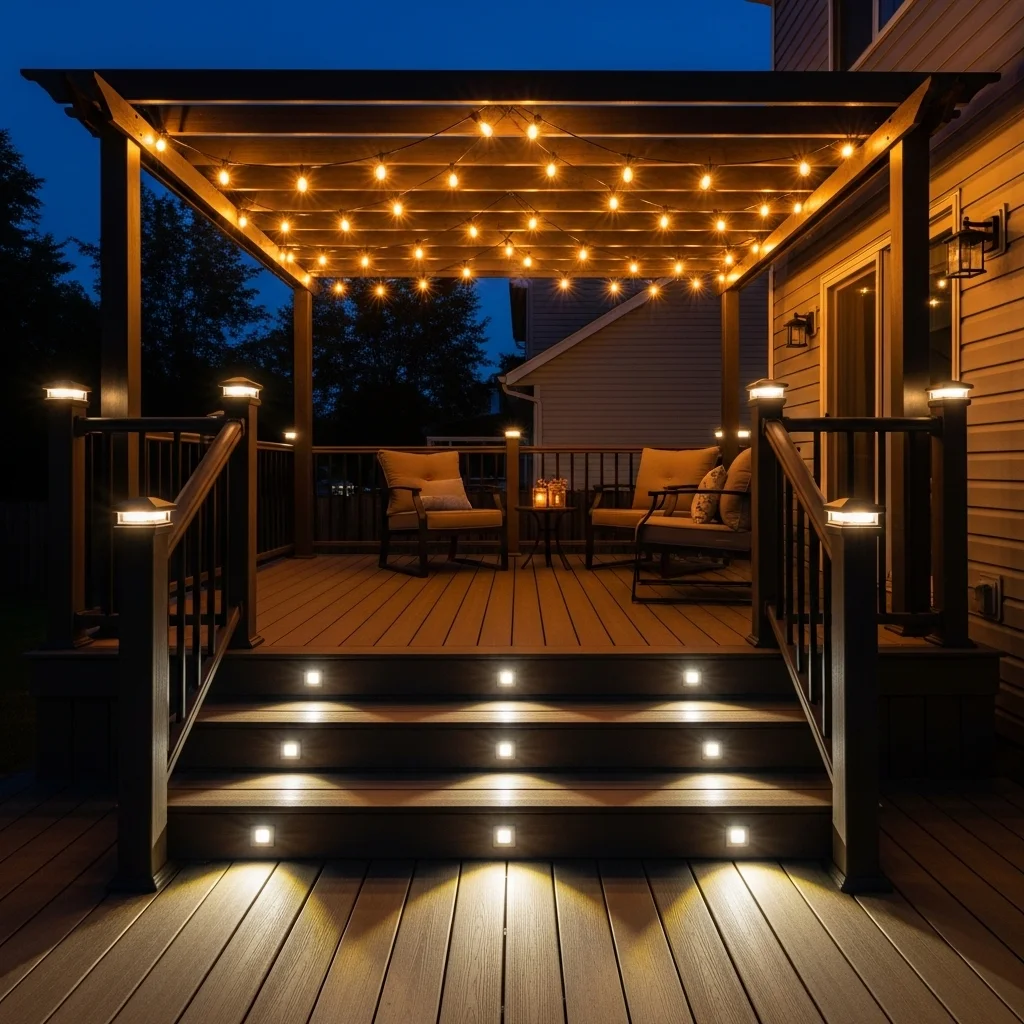 Deck Lighting Ideas for Beautiful Evenings Outdoors