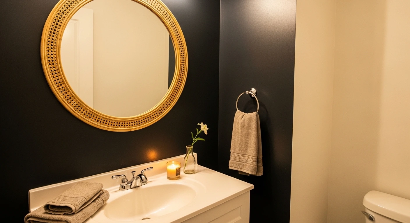 Half Bathroom Ideas on a Budget That Still Look Luxurious