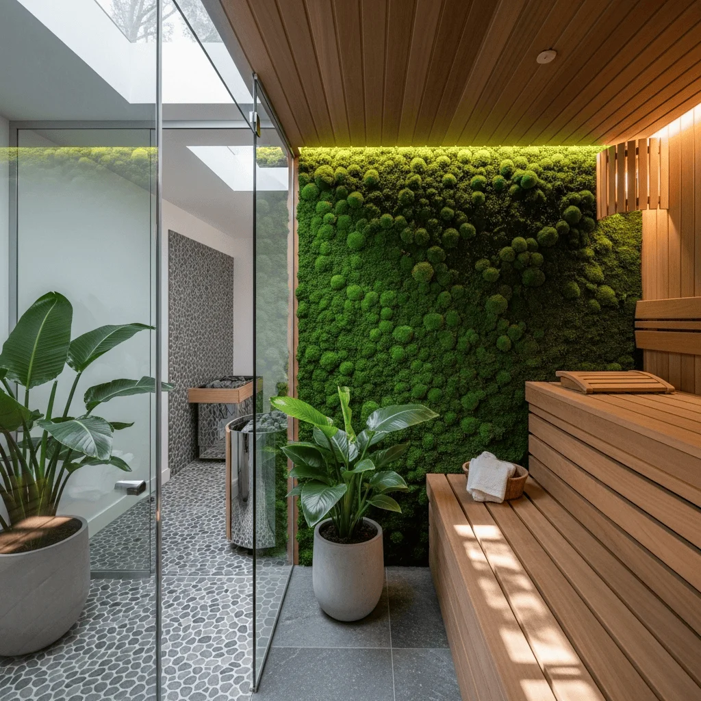 Incorporate Biophilic Design Elements into Your Home Sauna