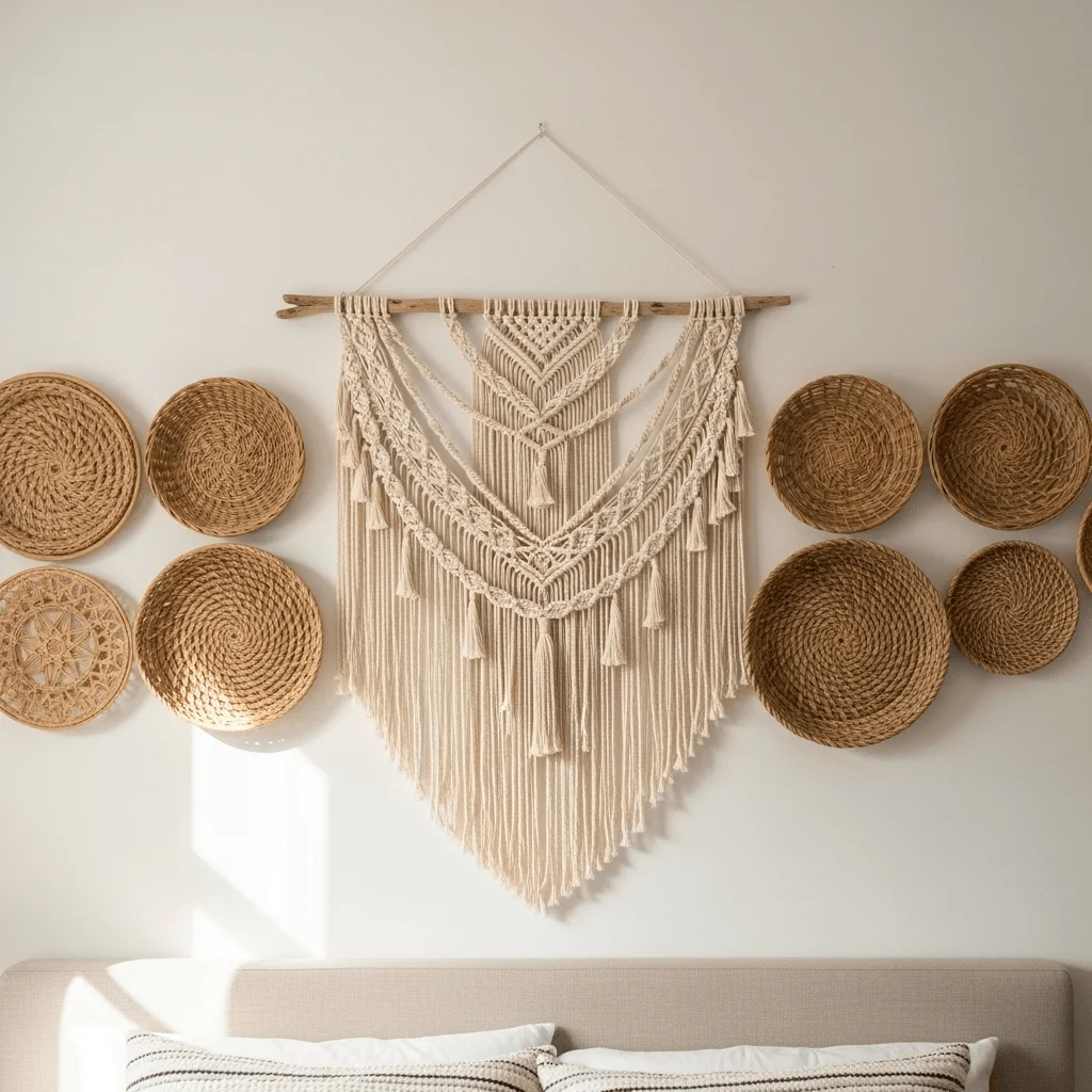 Incorporate-Macrame-and-Handcrafted-Wall-Decor-Above-the-Bed