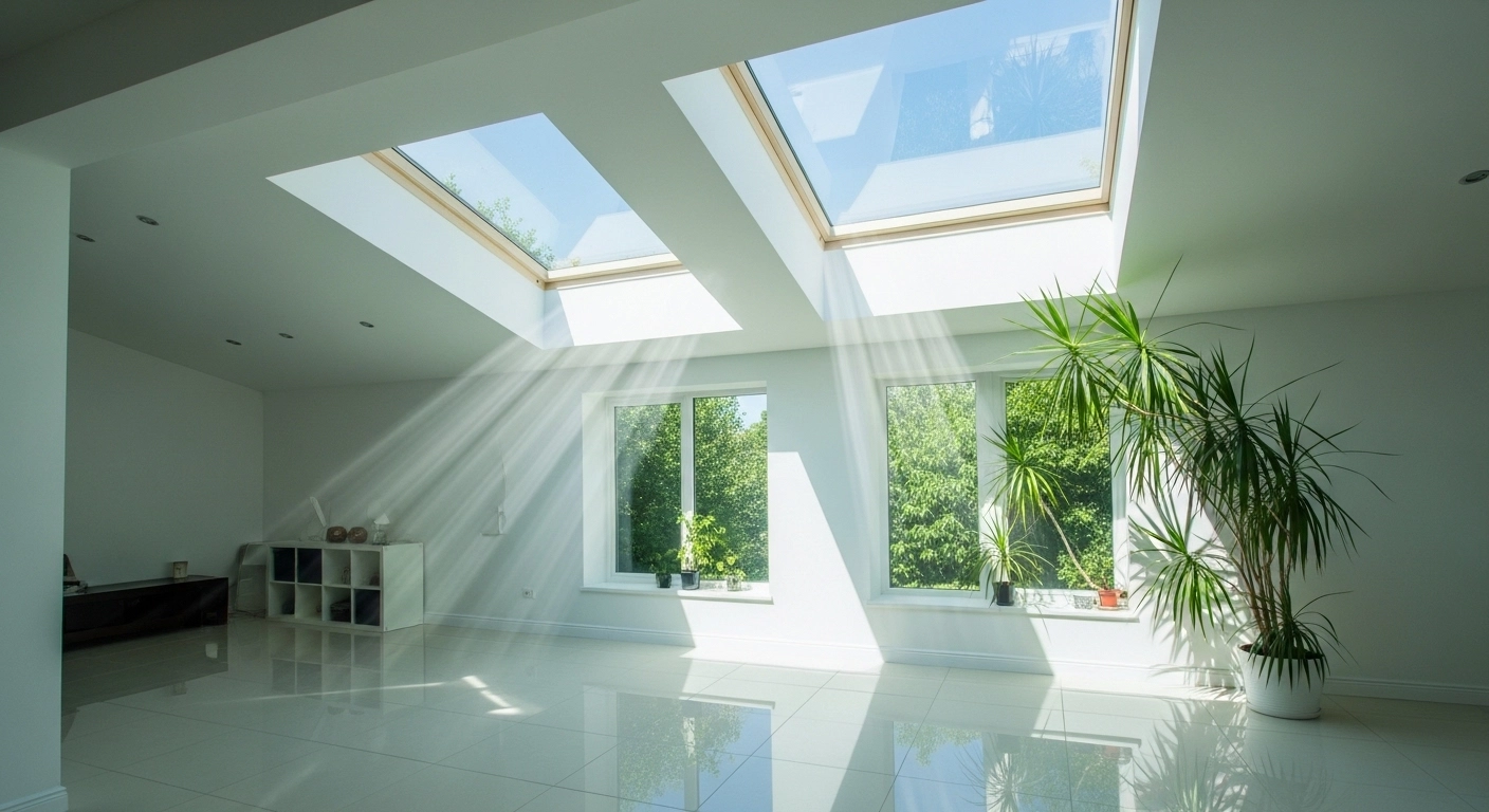 Install Skylights to Capture Light From Every Direction