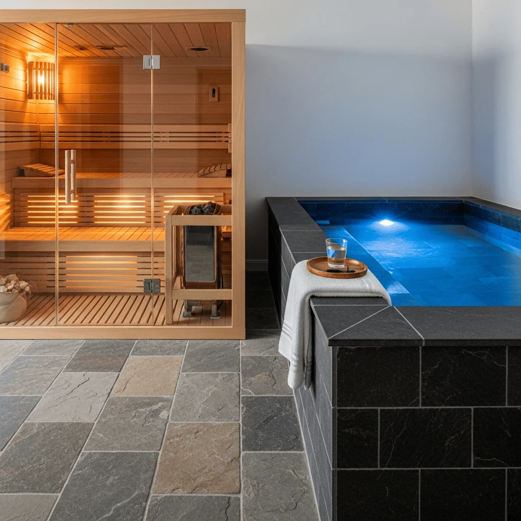 Integrate a Cold Plunge into Your Home Sauna Aesthetic