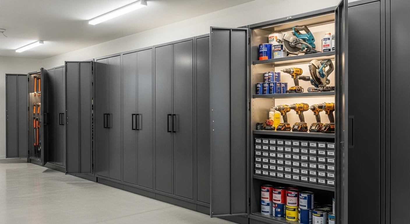 Invest in Heavy-Duty Garage Storage Cabinets
