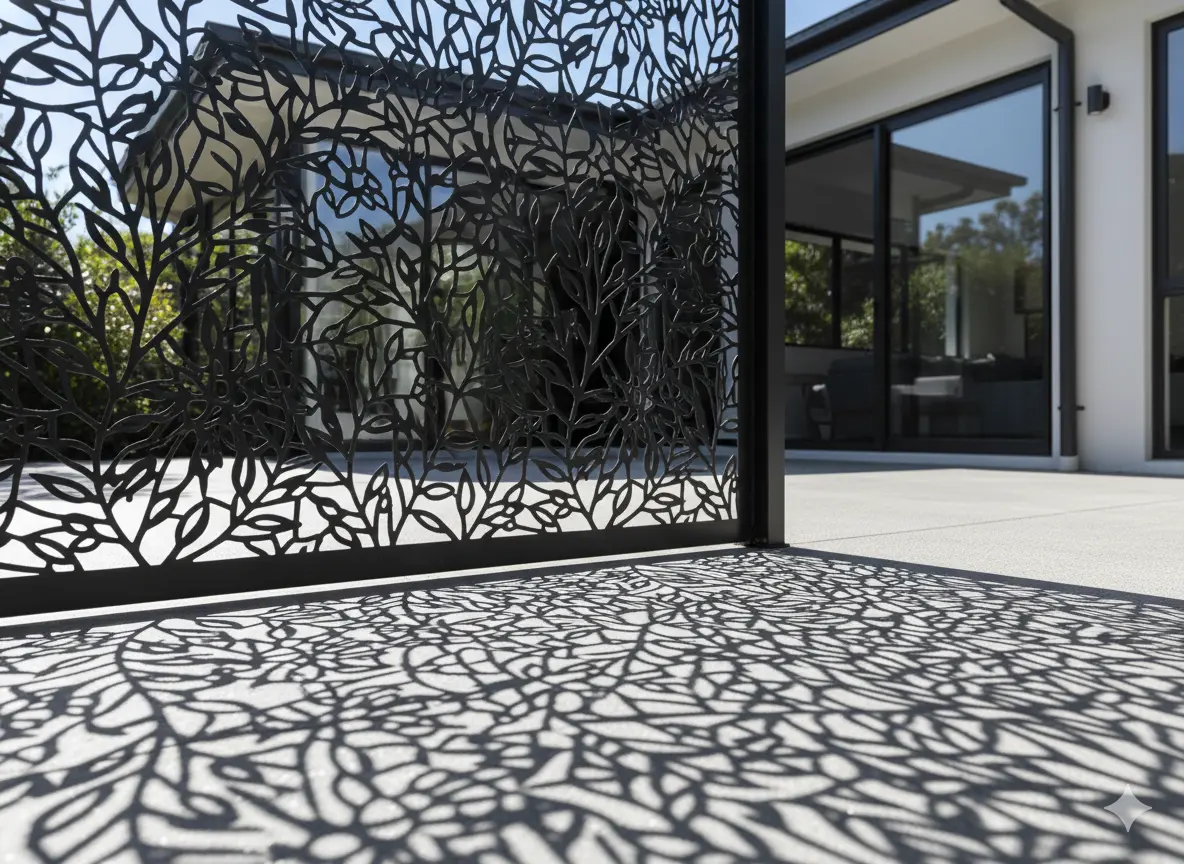 Laser-Cut Metal Exterior Wall Design Ideas