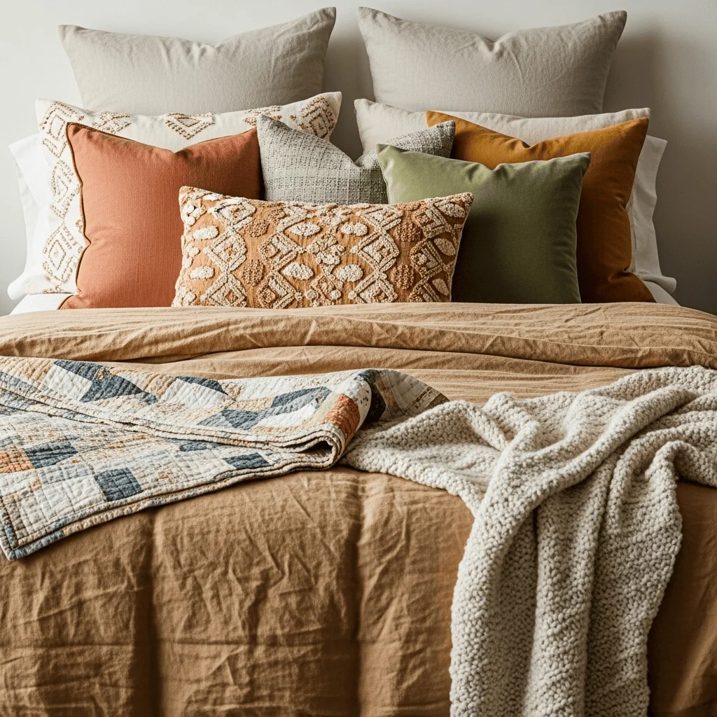 Layer-Bedding-and-Textiles-for-the-Signature-Boho-Farmhouse-Cozy-Factor.