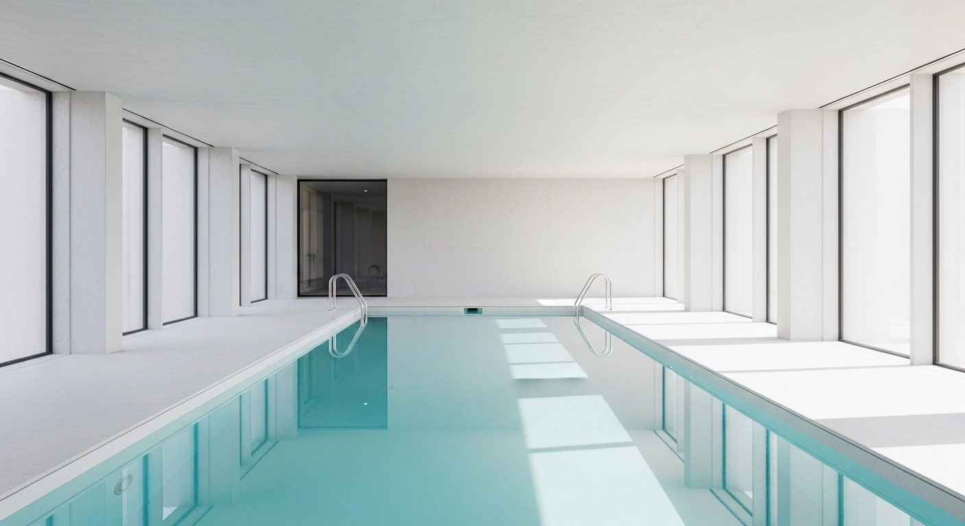 Minimalist Indoor Pool Designs That Let the Water Do the Talking