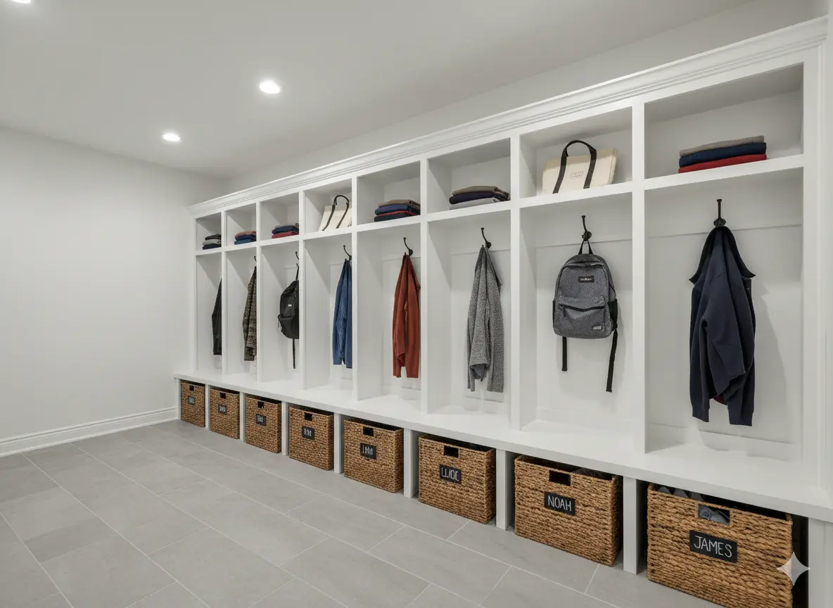 Open Cubbies and Personalized Locker Systems