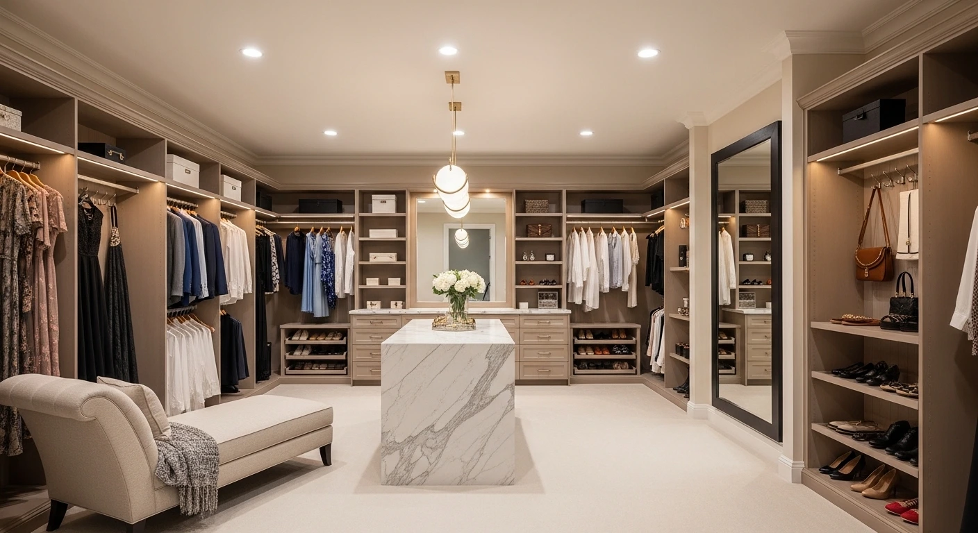 The Converted Spare Room Closet