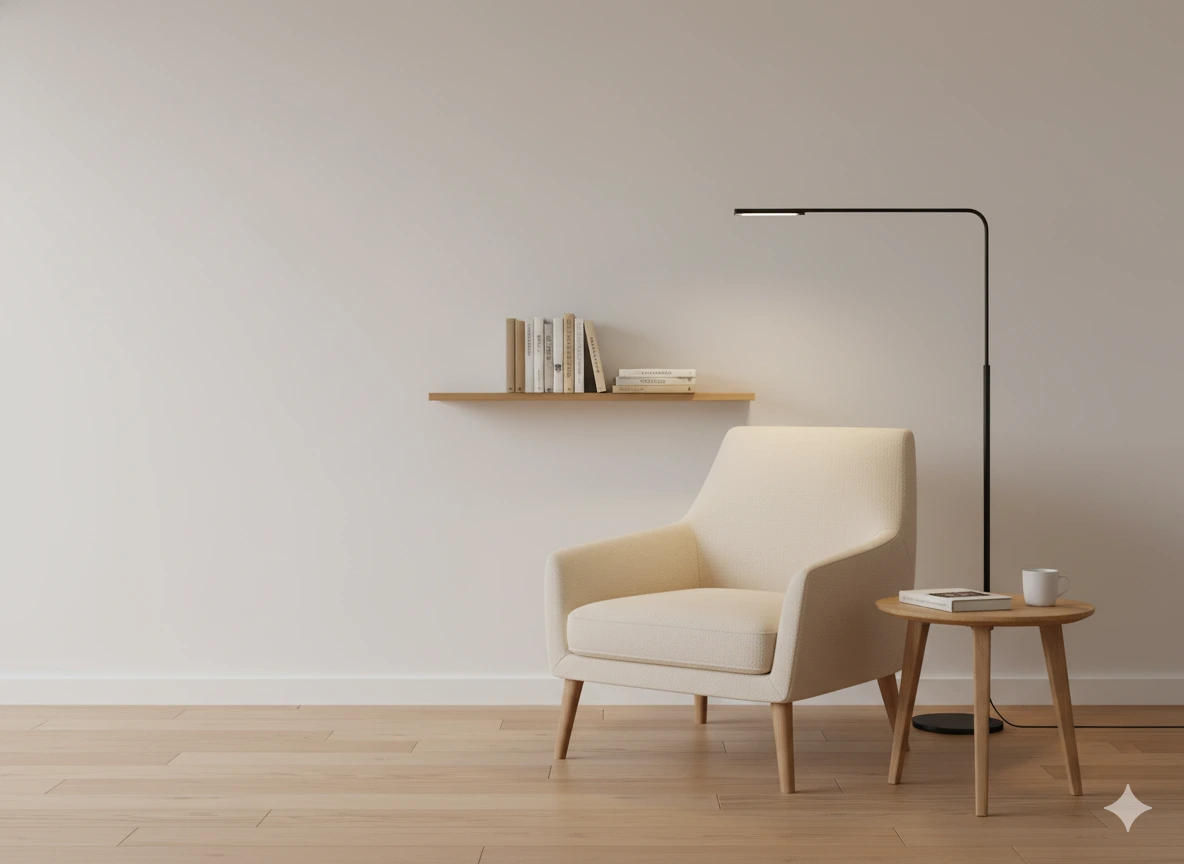 The Minimalist Home Library Reading Nook Idea