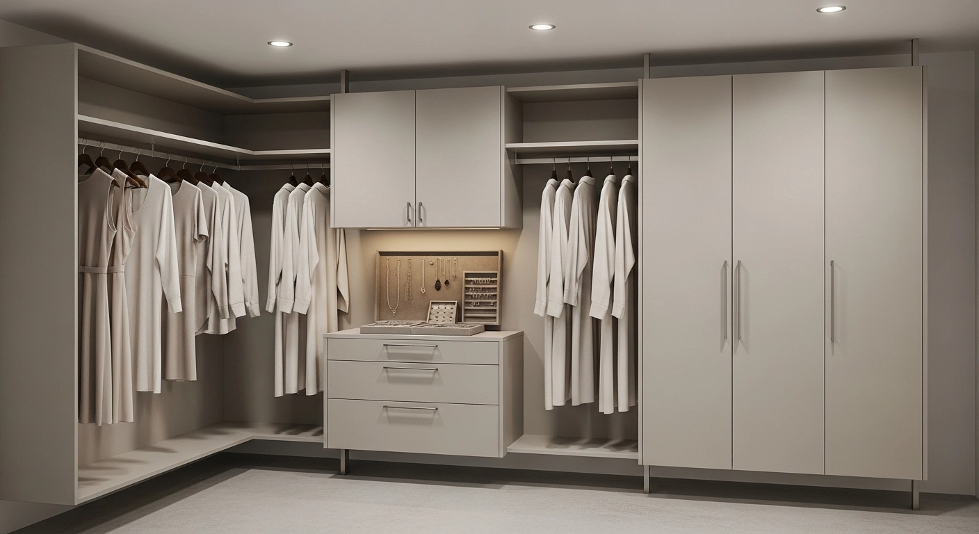 The Minimalist Luxury Closet