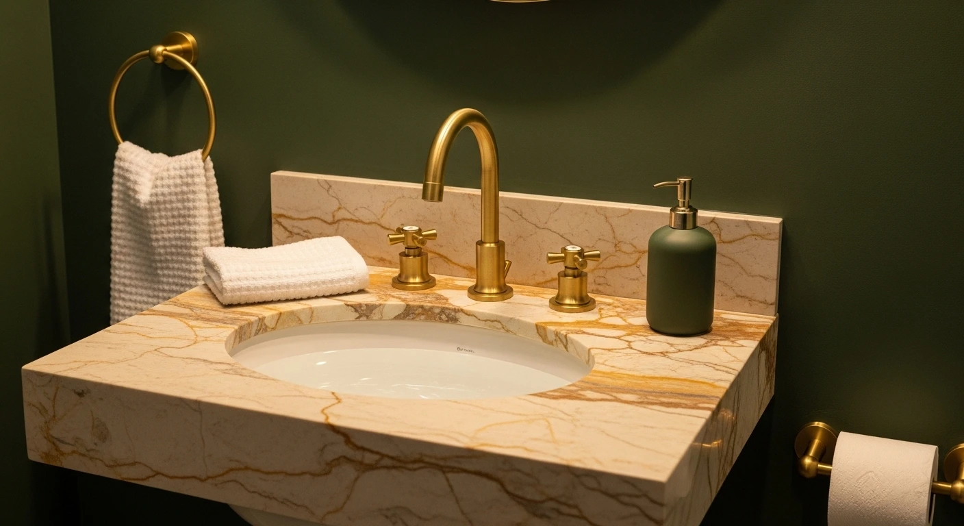 Use Brass Hardware for a Designer Touch