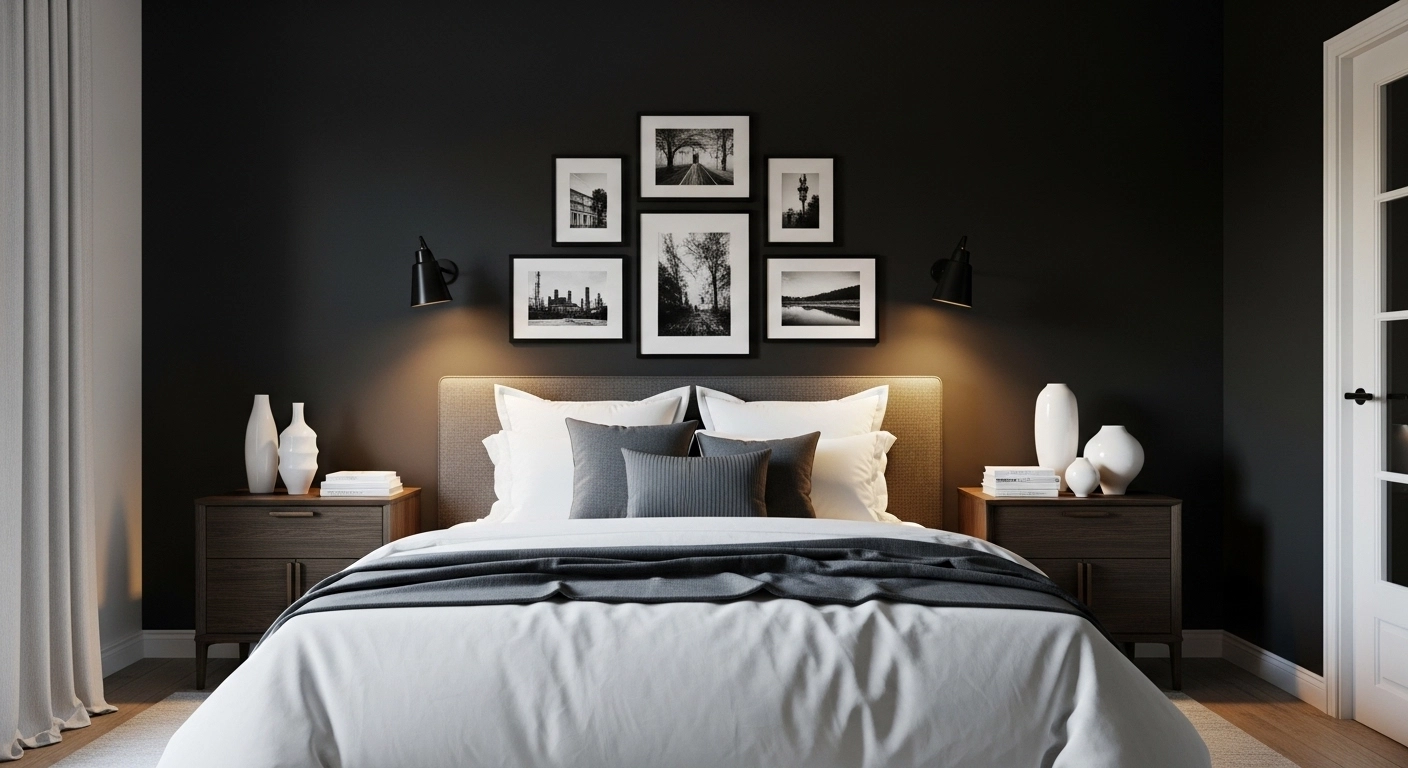 Black and White Contrast for Bold Visual Impact