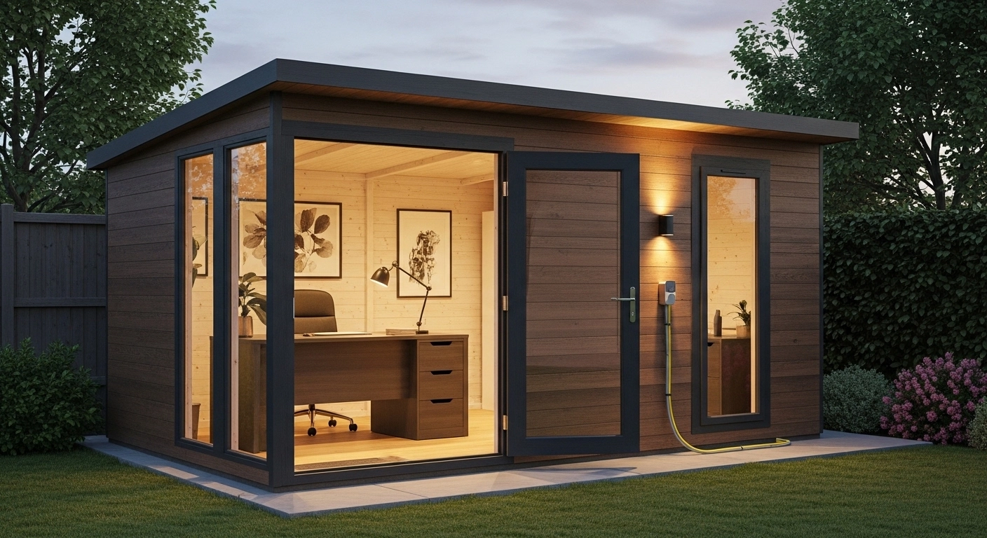 Garden Office Summer House Ideas for a Productive Backyard Workspace