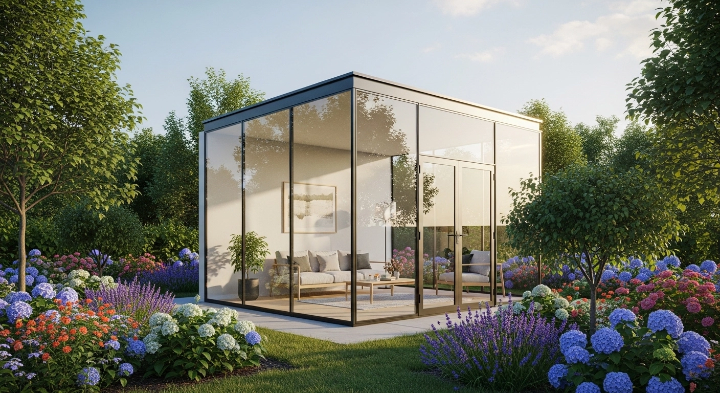 Glass Summer House Ideas to Bring the Garden Inside