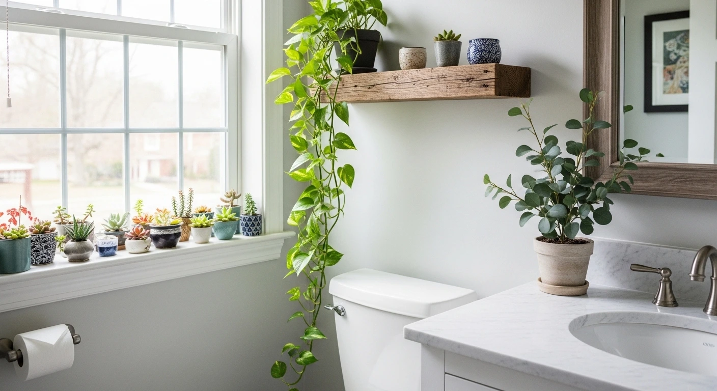 Incorporate Greenery and Potted Plants for Life and Freshness