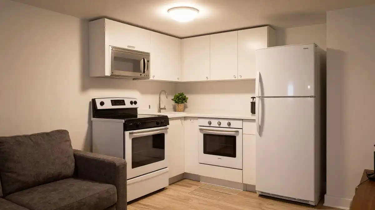 Basement Apartment Style Kitchenette