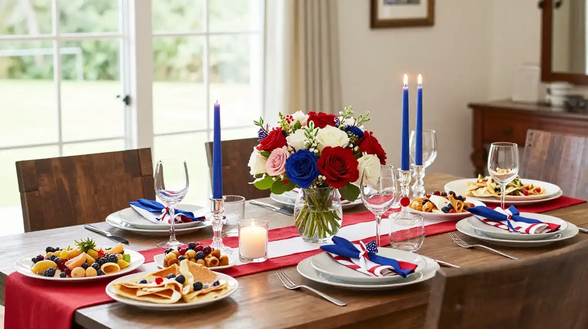 Beautiful 4th of July Table Decoration Ideas