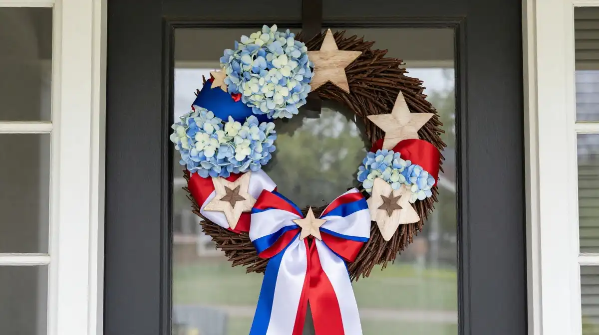 Beautiful Patriotic Wreath Ideas for Your Front Door