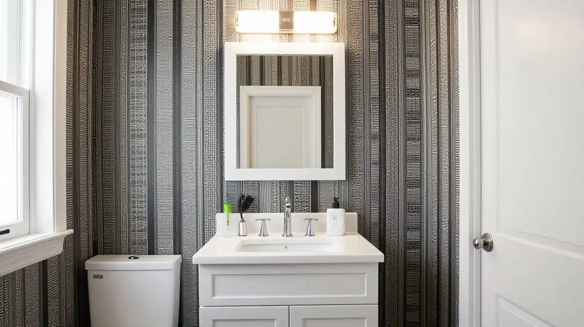 Bold Wallpaper Ideas for Small Bathrooms