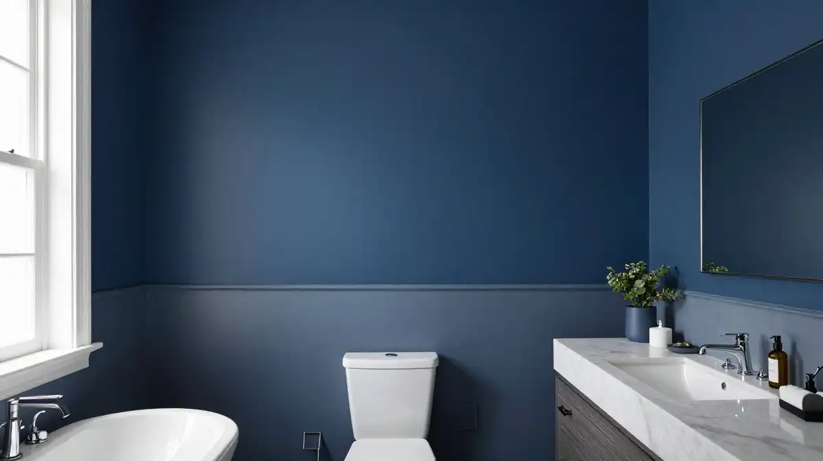 Choosing the Perfect Shade of Moody Blue for Your Bathroom