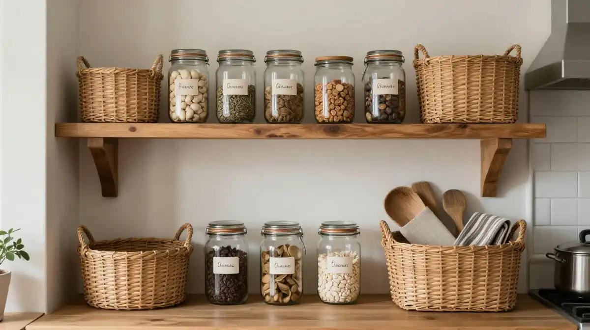 Cottagecore Kitchen Organization Ideas for Everyday Use