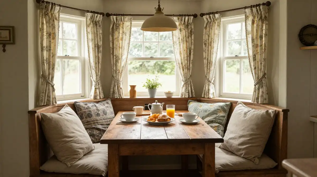 Cozy Breakfast Nook Ideas for Cottage Kitchens