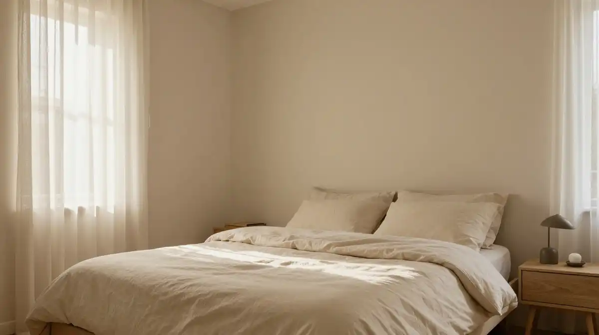 Create a Calm Bedroom With Soft Neutral Colors