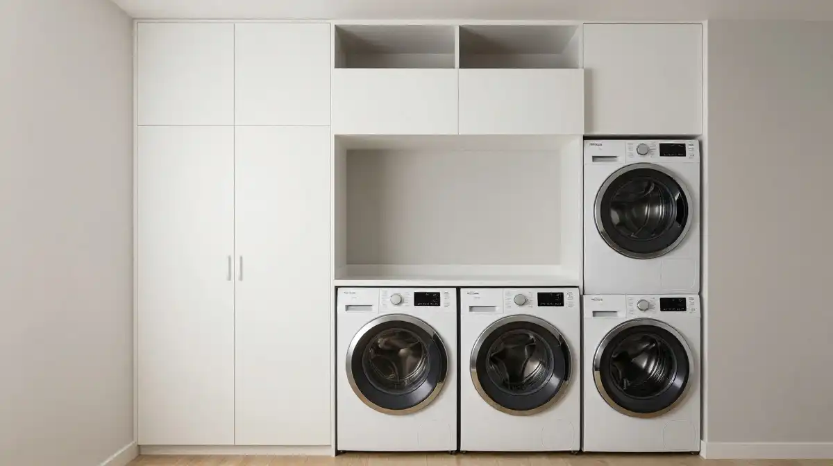 Creative Cabinet Ideas for Compact Laundry Rooms