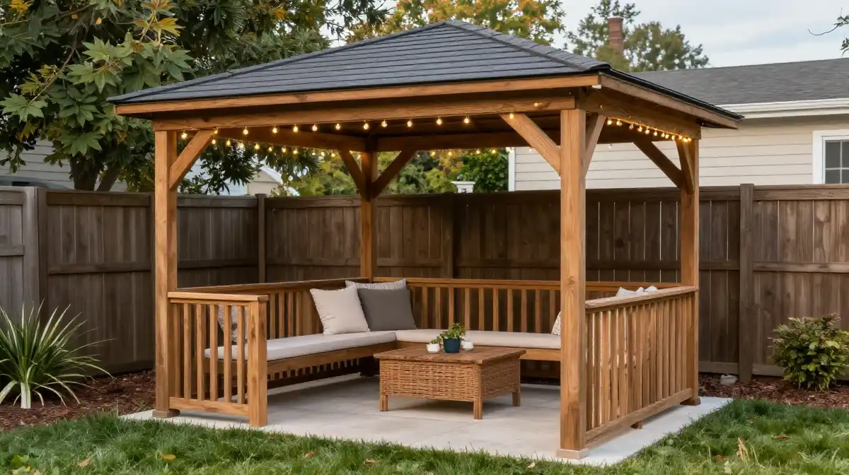 DIY Backyard Gazebo Ideas on a Budget