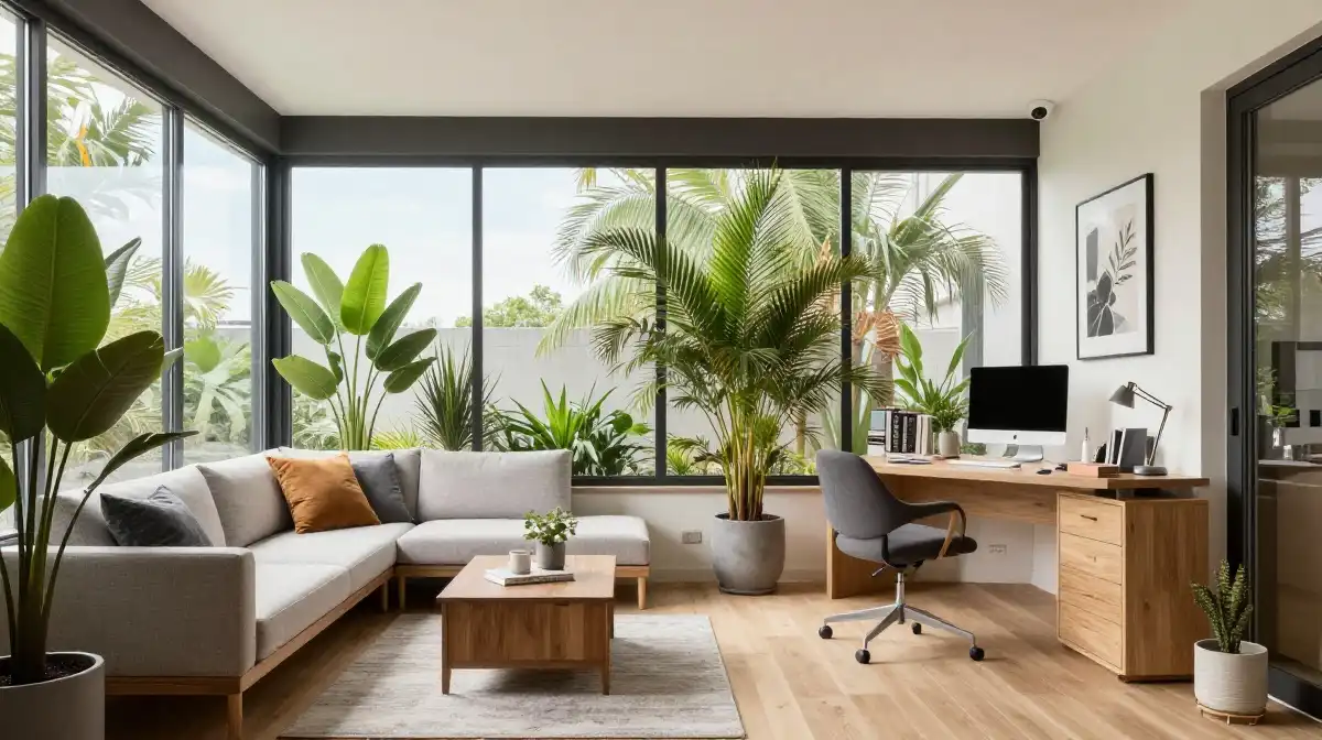  Design a Multi-Purpose Sunroom for Work and Relaxation
