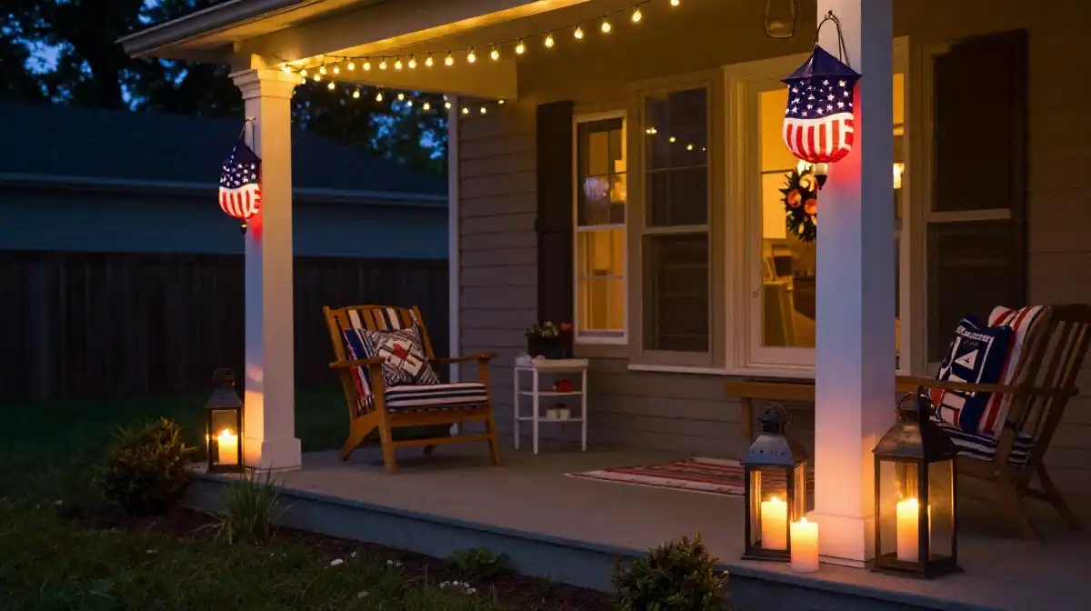 Elegant Lantern and String Light Ideas for July 4th