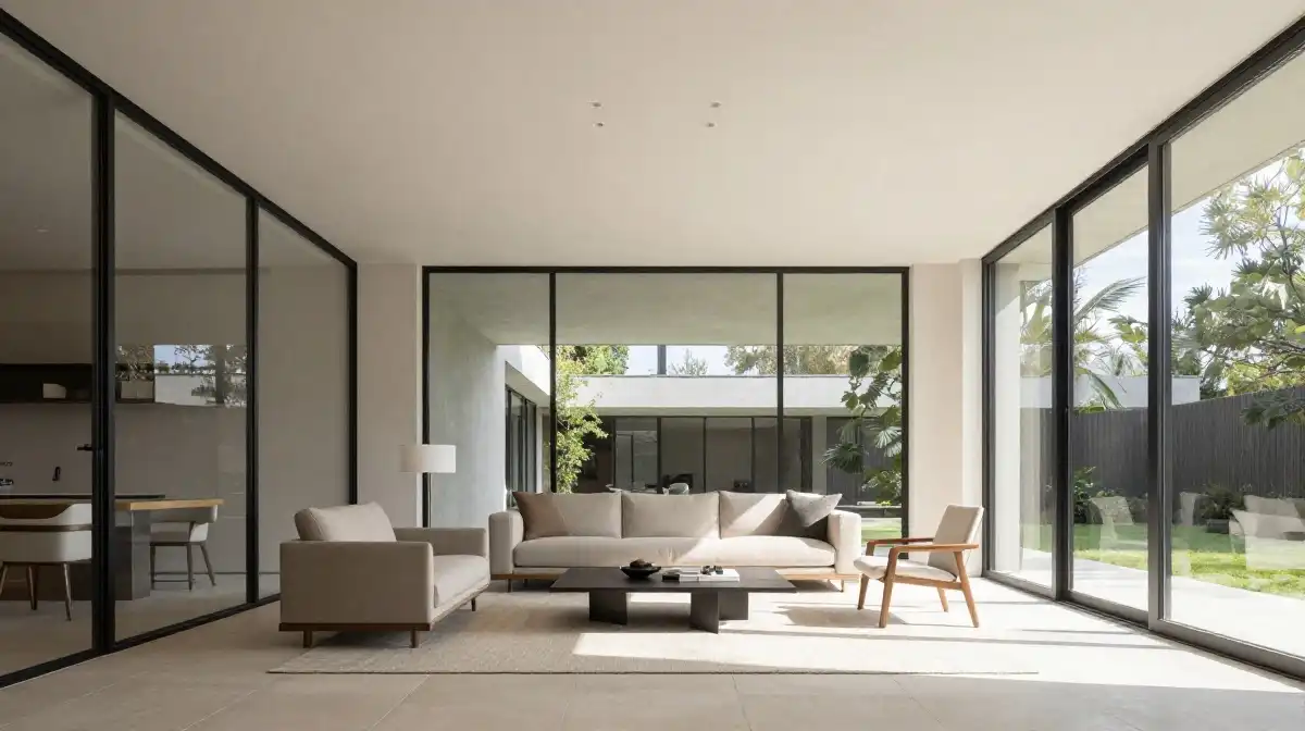  Embrace a Modern Four Season Sunroom Design with Clean Lines